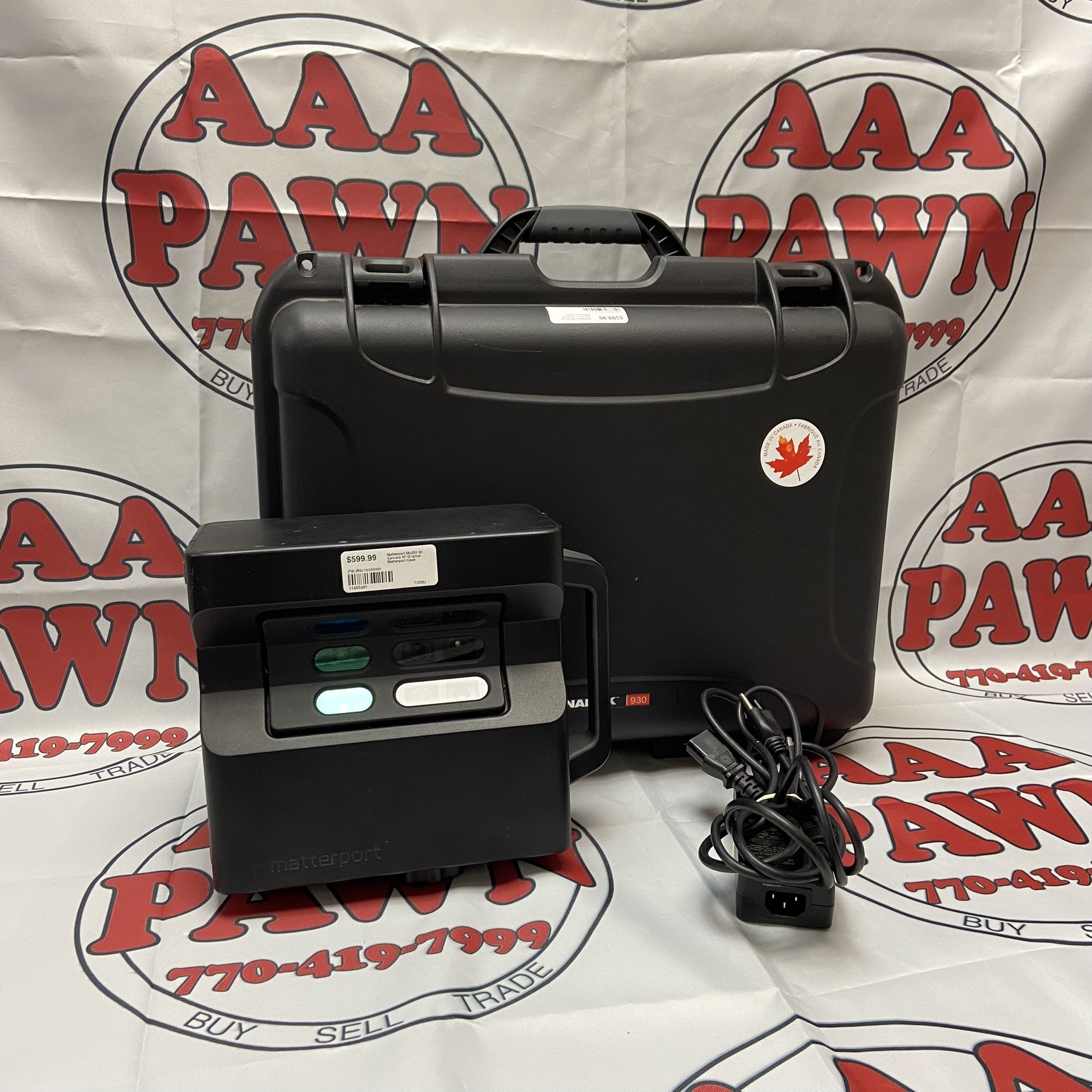 Matterport MC250 3D Camera w/ Original Matterport Case 11055091