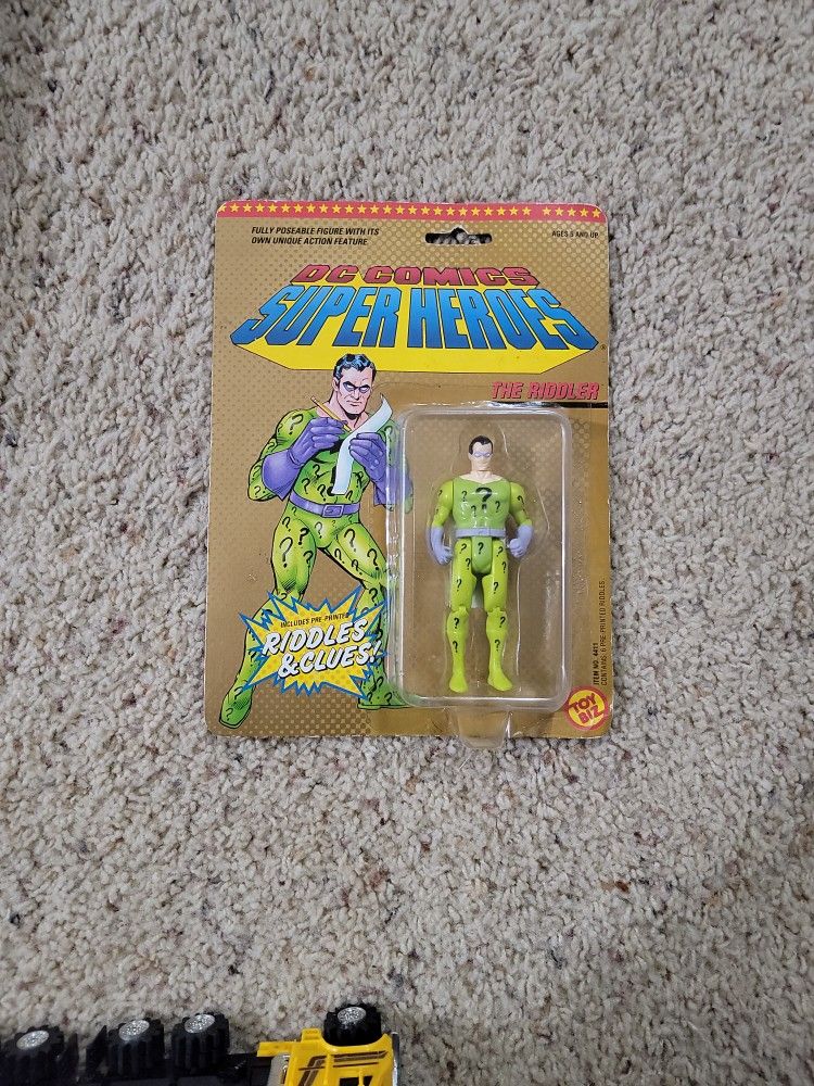 1989 Toy Biz Super Heroes The Riddler