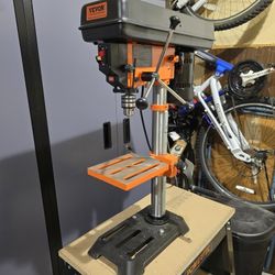 Vevor 10" Drill Press W/Rolling Stand New