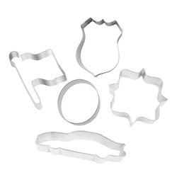 New Racing Themed Cookie Cutters