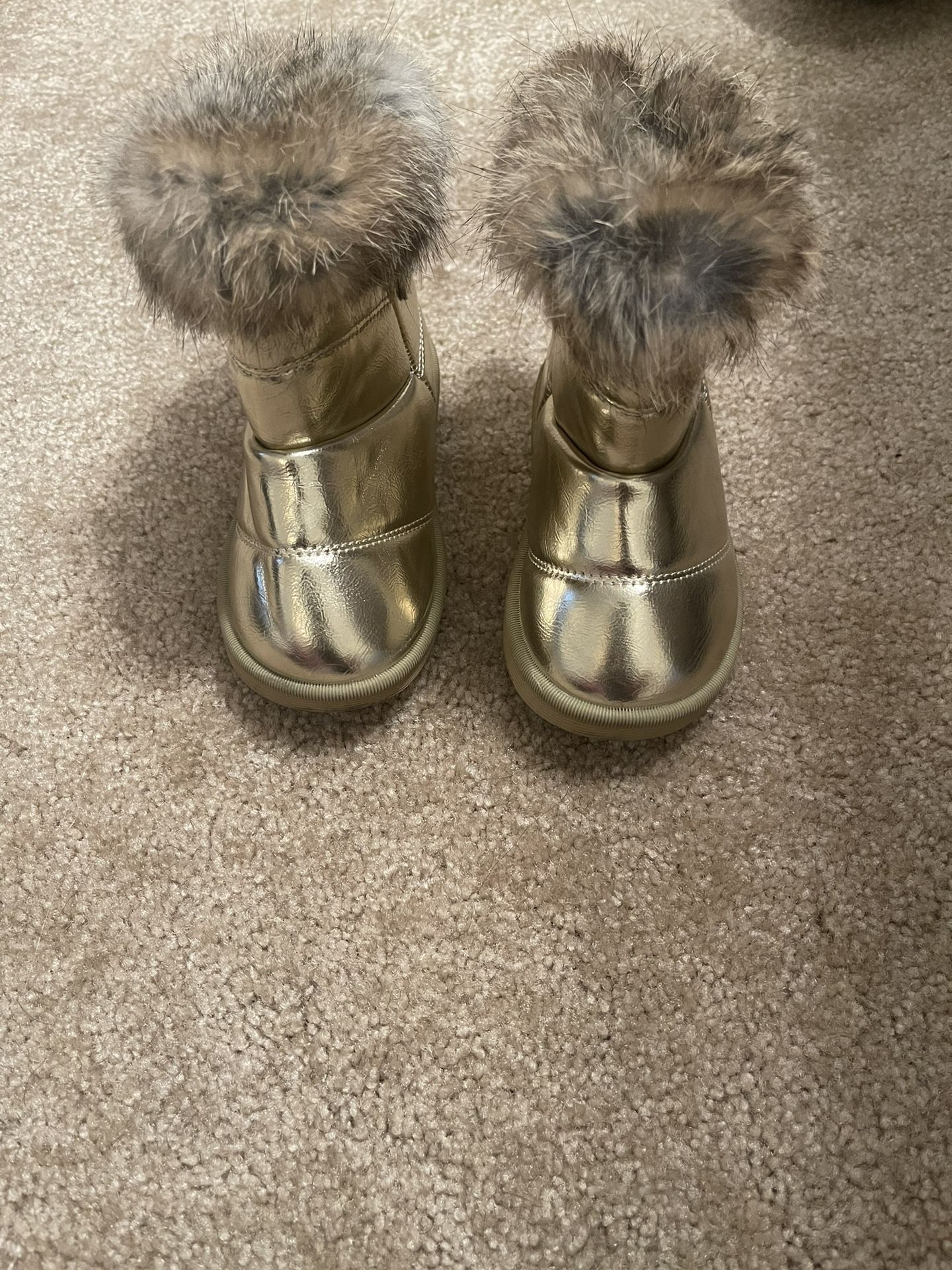 Toddler Winter Fur Boots