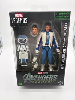Marvel Legends Avengers Doomsday Mr Fantastic & HERBIE Figure WALMART EXCLUSIVE