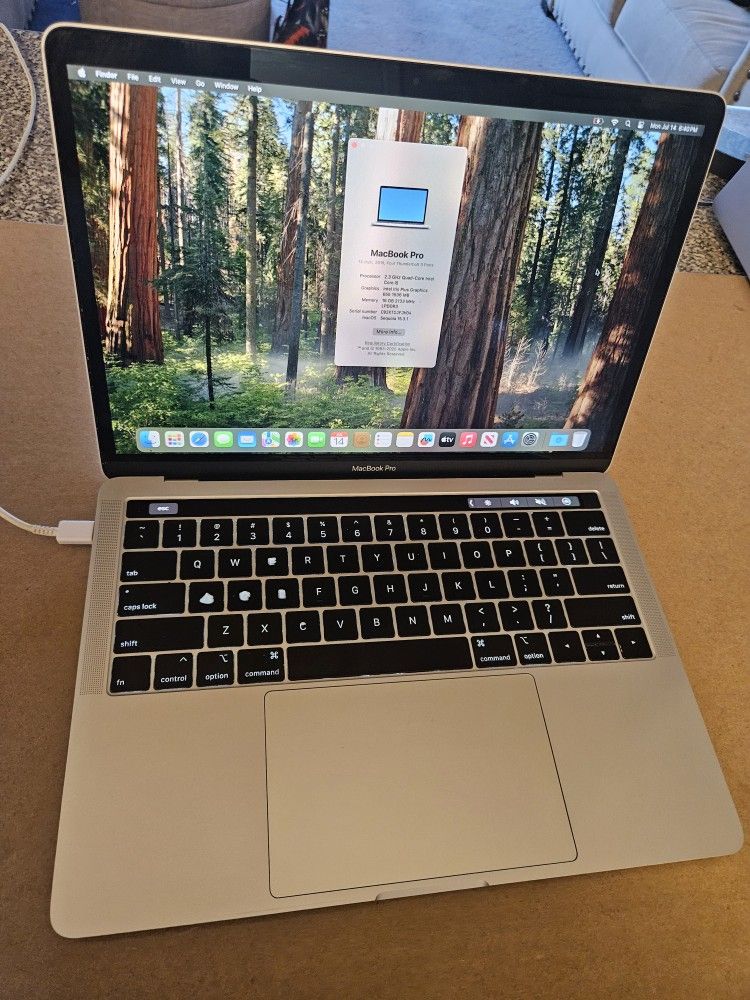 Apple Macbook Pro 13" Screen 16gb Ram 256gb SSD Drive 2018