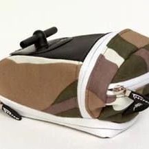 Serfas Camouflage EXPANDABLE BAG W/ QUICK RELEASE MOUNT - Medium