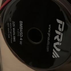 4 -12inch PRV”- 4 -8” Inch PRV  On A Deck 