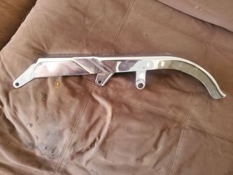 Harley chrome belt guard clean -fxr?
