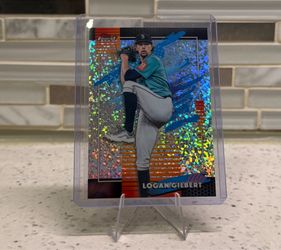 Topps Finest 2026 Logan Gilbert Seattle Mariners Mini Diamond #165