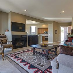 Large Solid Wood Coffee Table (4’ x 4’) – Rustic / Spanish Style