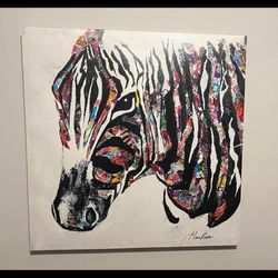 Graffiti Wildlife Animal Abstract Wall Art