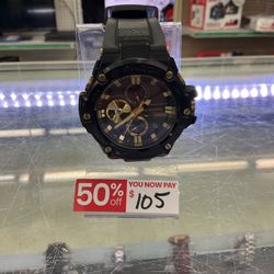Black And Yellow G Shock 