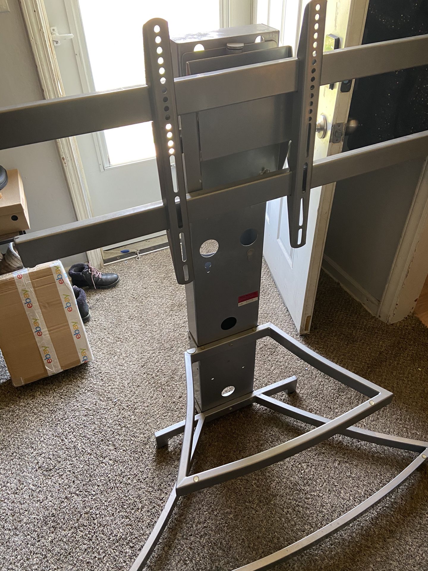 Glass TV Mount and stand 27” up to 50”