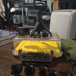 GoPro Hero 5 Black Mega Bundle. 3 Batteries 