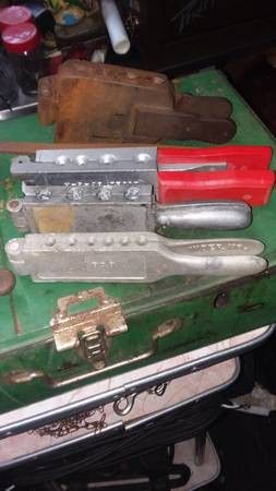 Fishing Sinker Mold Set With Lead