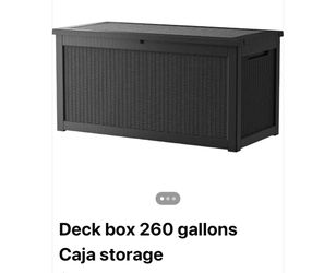 Big Outside storage box