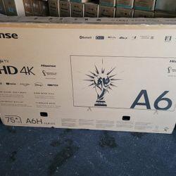 75" Hisense 4k Smart LED TV 