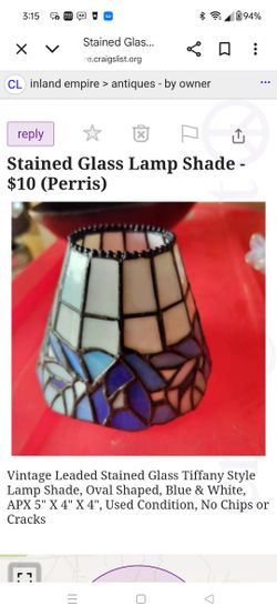 Stained Glass Lampshade
