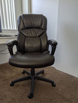Leather chair