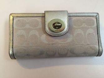 Authentic coach wallet