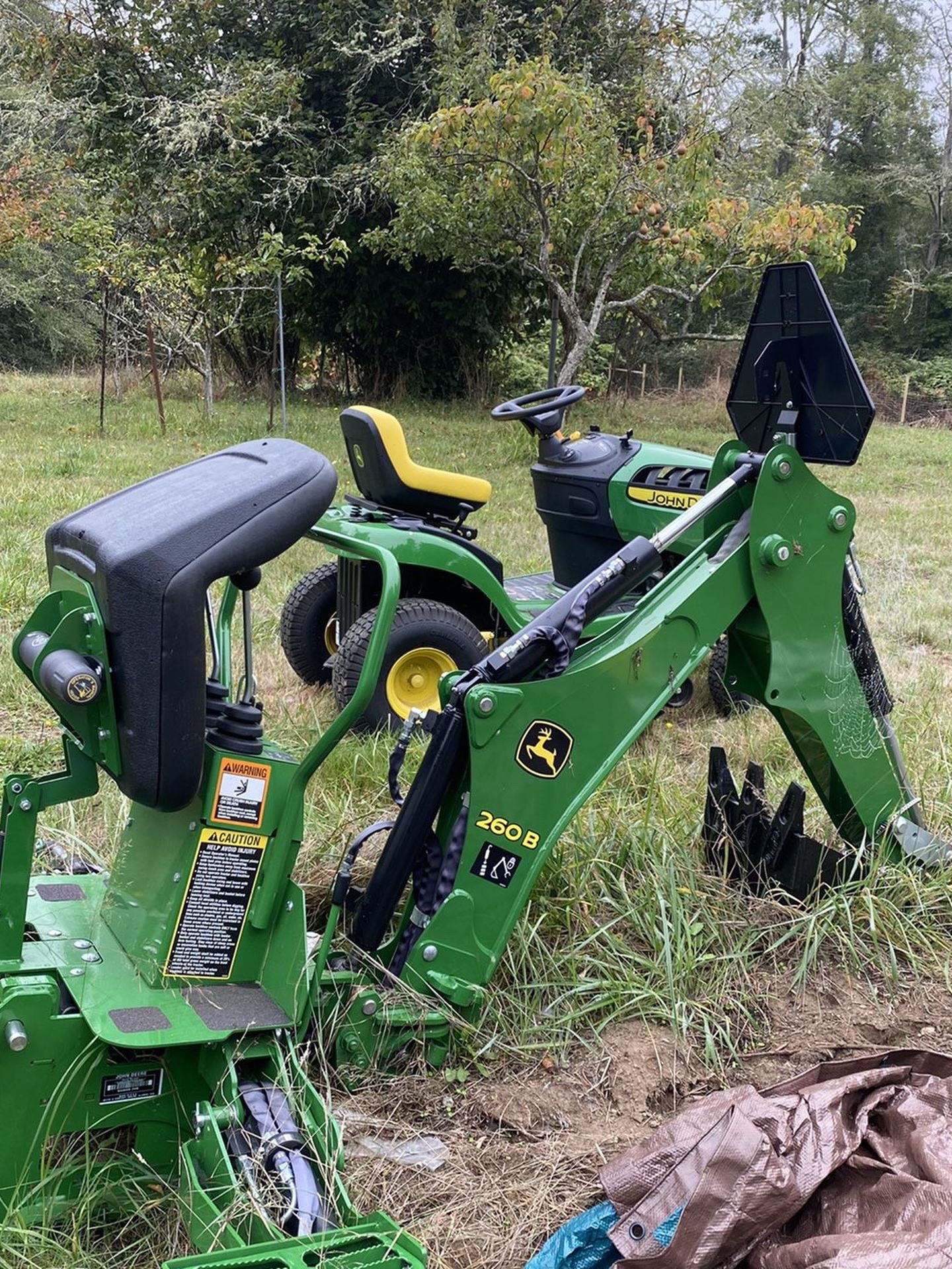 John Deere Backhoe Attachment