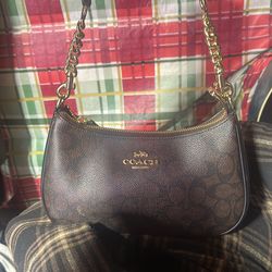 Coach Teri Shoulder Bag w/ Medium Wallet and Extra Bag Straps