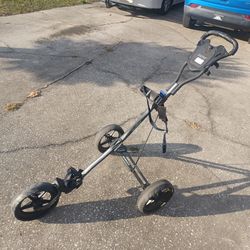 Bag Boy SIDEKICK Golf bag Cart 3 Wheel - $40 FIRM