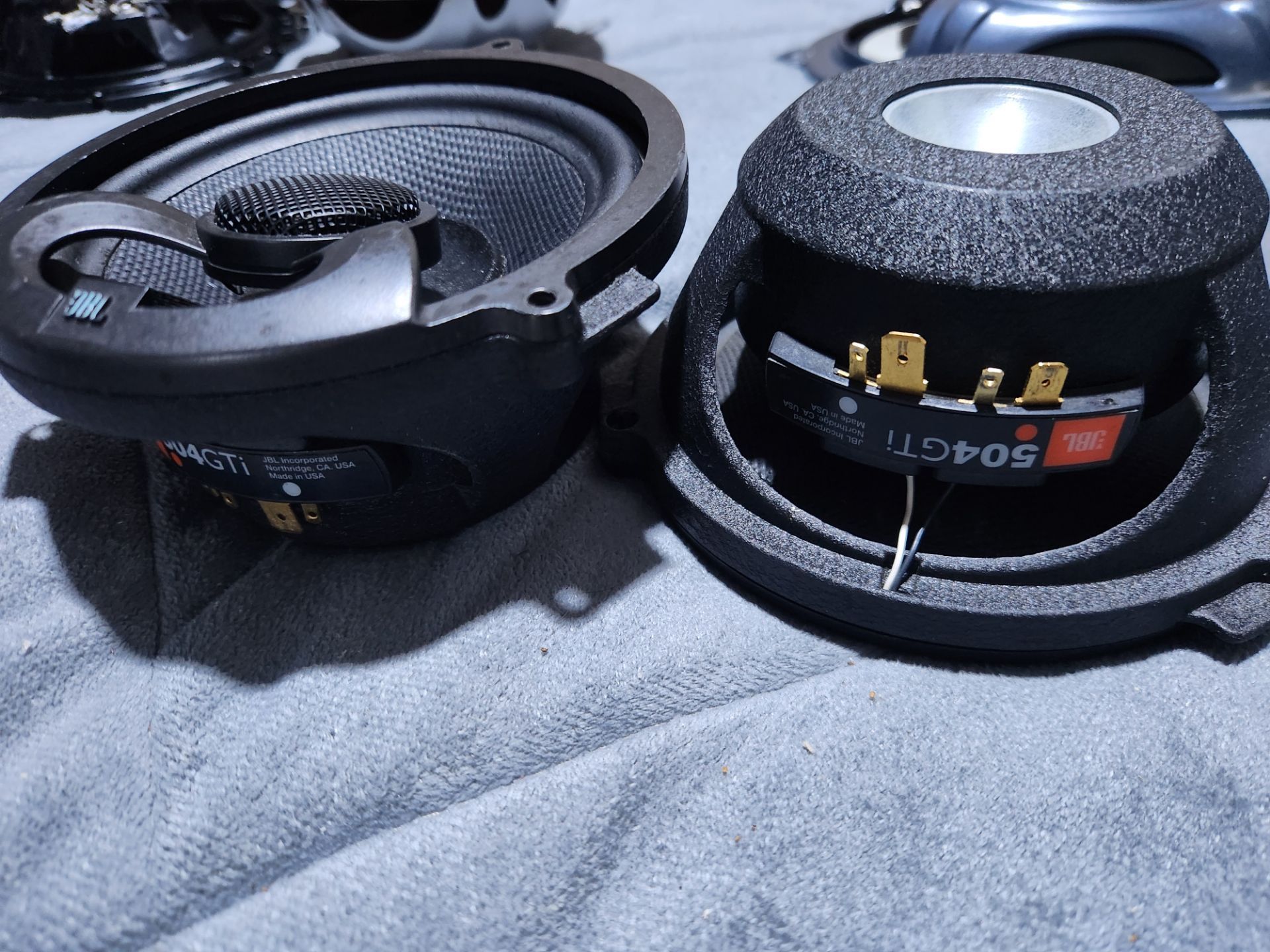 SELLING VINTAGE JBL/504GTI 4 INCH SPEAKERS BRAND NEW