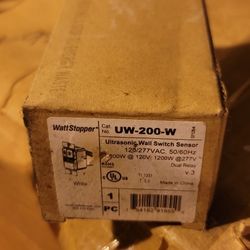 Uw-200-w wattstopper wall sensor