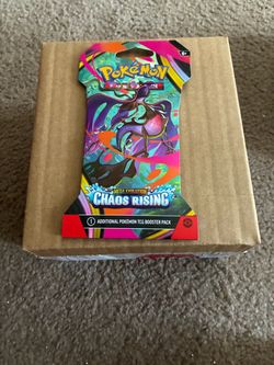 Weekend special $100 Chaos rising booster sealed box with 24 count sleeves