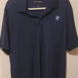 MENS XL BMW Polo Shirt