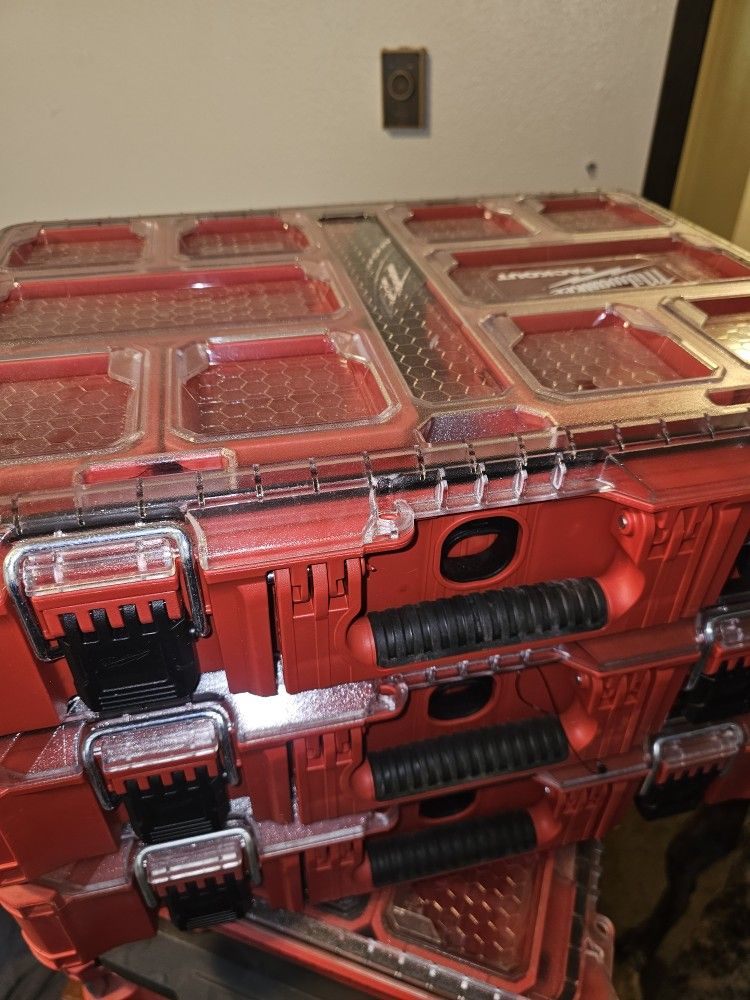 3 Milwaukee Packout 11 Compartment