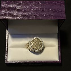 10k Nugget Ring Size 10.5