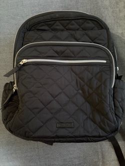 Vera Bradley Black Quilted Backpack
