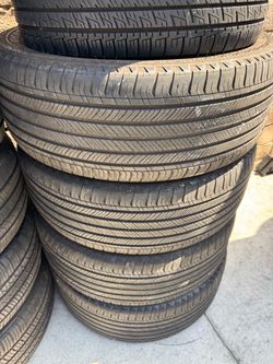 275/50r22 Michelin tires en excelentes condiciones de vida las 4