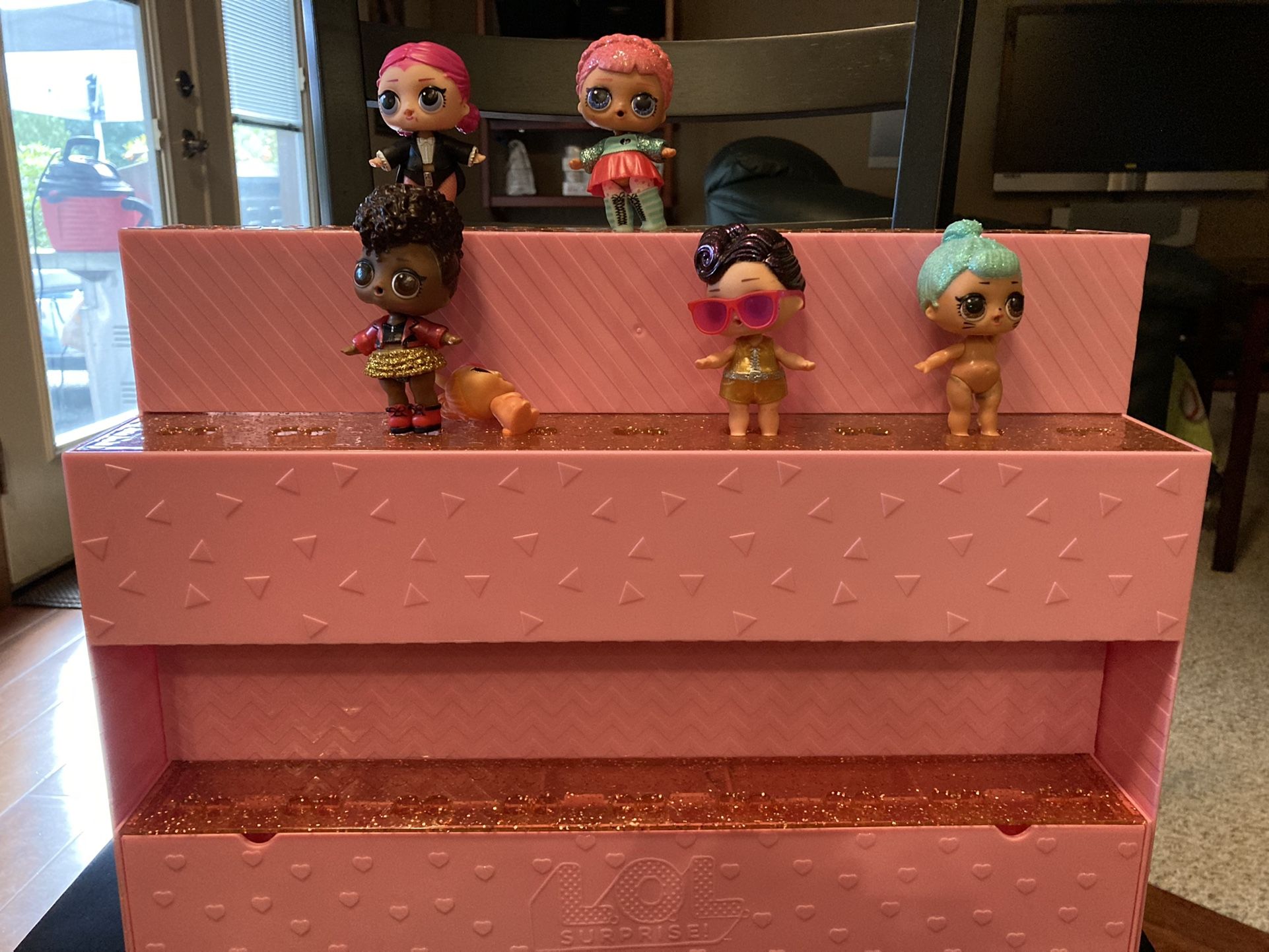 Lol Doll Storage With Dolls