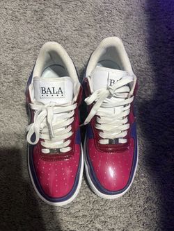 Balacio Low-Top Sneakers Pink Purple Patent