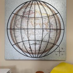 Metal Picture Of World!  
