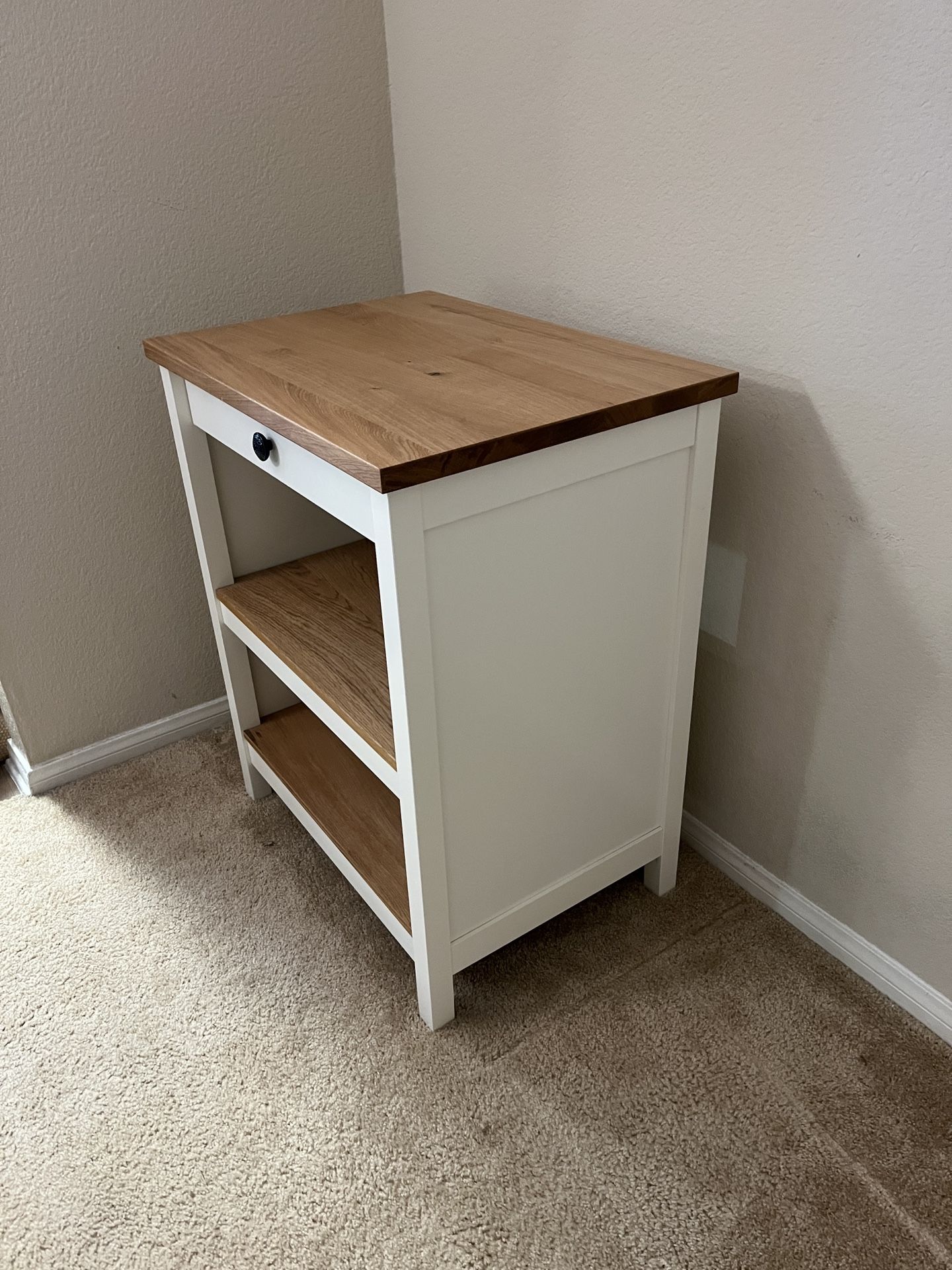 Ikea TORNVIKEN Kitchen Island – Off-White/Oak for Sale in San