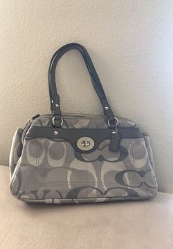 Coach gray bag