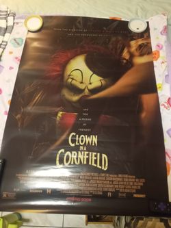 CLOWN IN A CORNFIELD 27×40 DOUBLE SIDED THEATRICAL POSTER
