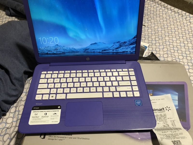 HP Stream laptop