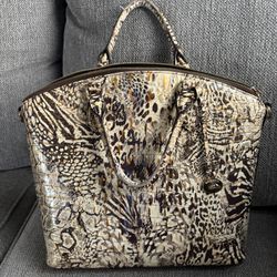 Brahmin Satchel + Wallet Set 🔥 Neutral