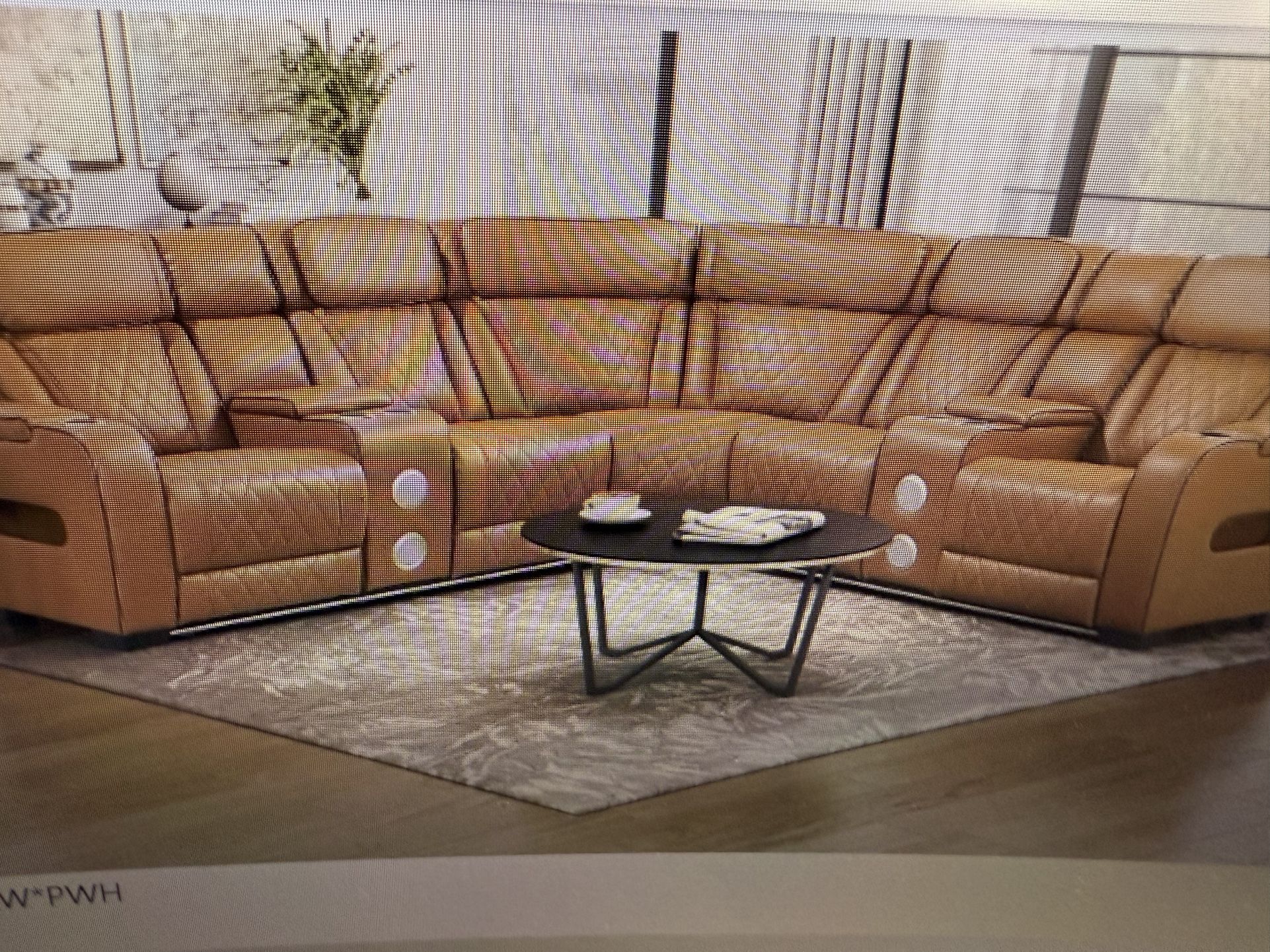 Power Reclining Sectional On Sale
