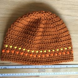 Winter Hat Hand Crocheted