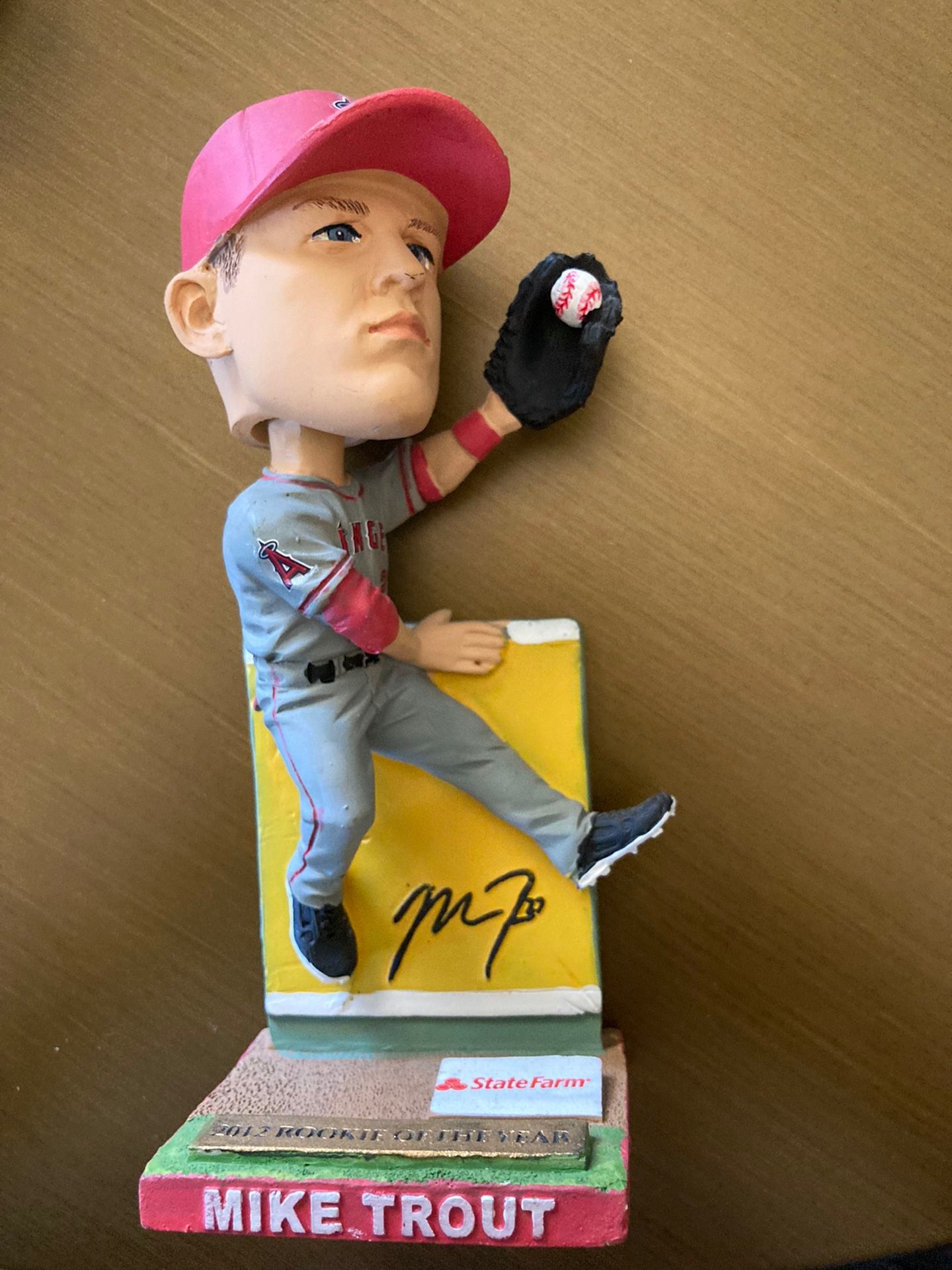 マイク・トラウト ボブルヘッド2012 ルーキー オブ・ザ・イヤー ULTRA RARE / LOW Serial #004 of 2012 Mike Trout Angels