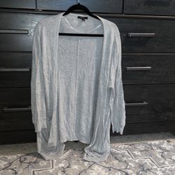XL Grey Cardigan Sweater
