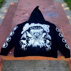 Black Hellstar Victory Hoodie Size XL