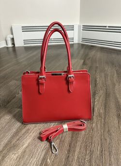 Red Leather Handbag