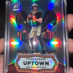 2025 Rookie Tyler shough uptown card