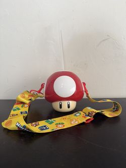 Universal Studios Super Nintendo World Mushroom Sipper 