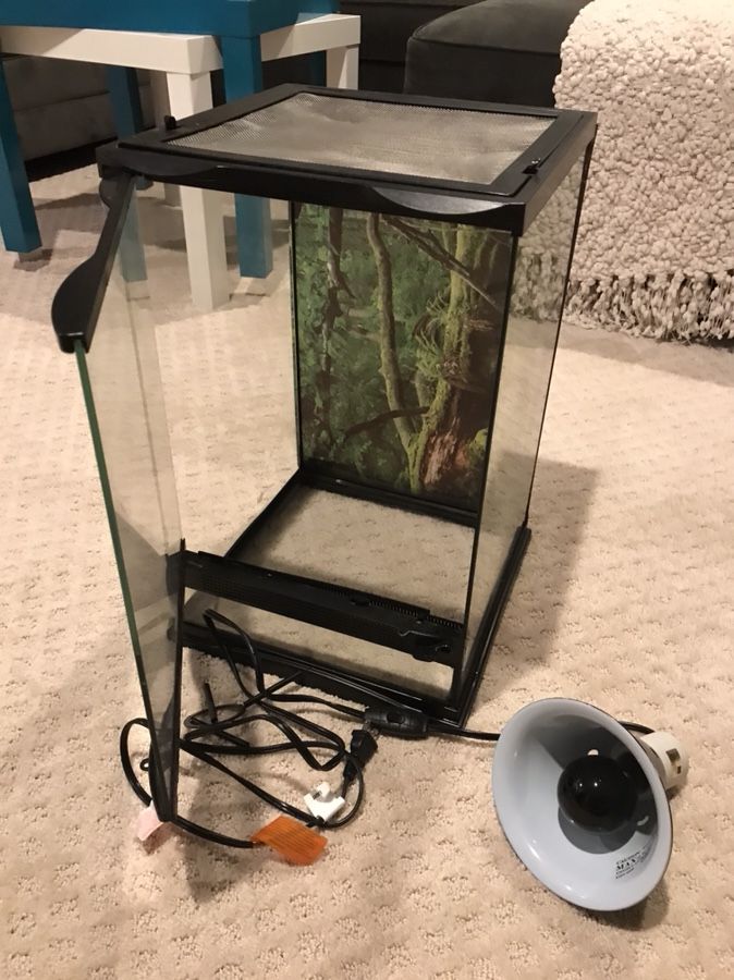 Exo Terra Allglass Terrarium Small Tall size